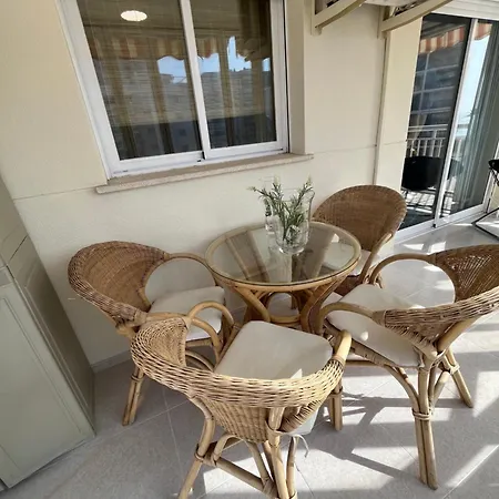 Apartamento A Pie De Playa Con Vistas Al Mar Y Piscina *