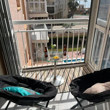 Apartamento A Pie De Playa Con Vistas Al Mar Y Piscina * Benicassim
